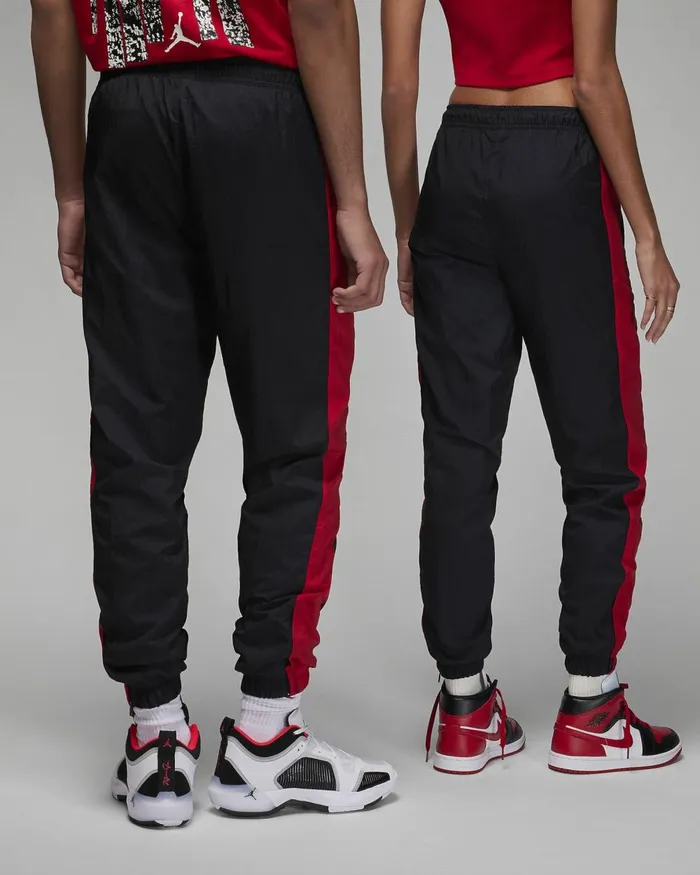 Men Nike Trousers And Tights Jordan Sport Jam Blackgym Redgym Red