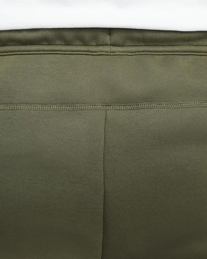 Men Nike Trousers And Tights Sportswear Tech Fleece Medium Oliveblack