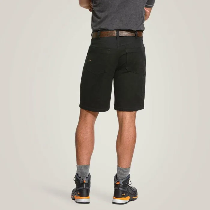 Men Pants and Shorts Ariat Rebar DuraStretch Made Tough 10quot Short Black Men Pants and Shorts Ariat Rebar DuraStretch Made Tough 10quot Short Black