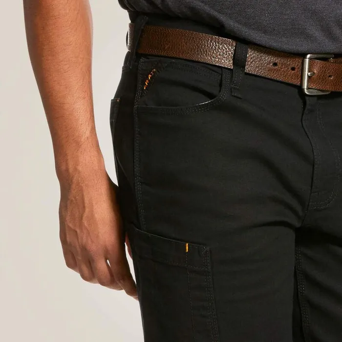 Men Pants and Shorts Ariat Rebar DuraStretch Made Tough 10quot Short Black Men Pants and Shorts Ariat Rebar DuraStretch Made Tough 10quot Short Black