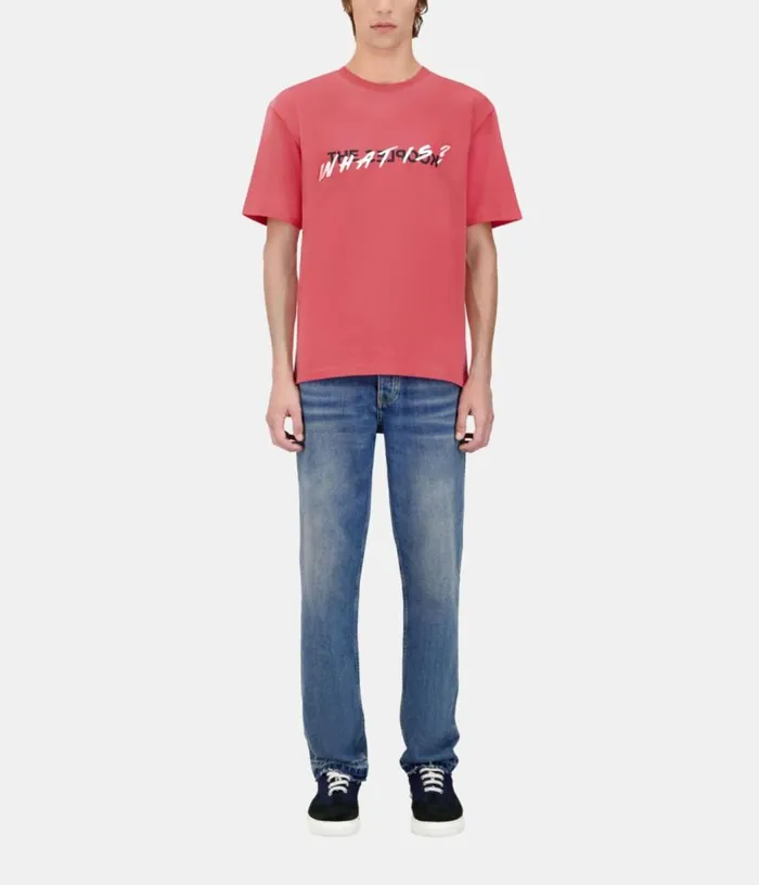 Men Pink What Is Tshirt THE KOOPLES Tshirts