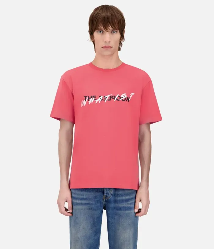 Men Pink What Is Tshirt THE KOOPLES Tshirts