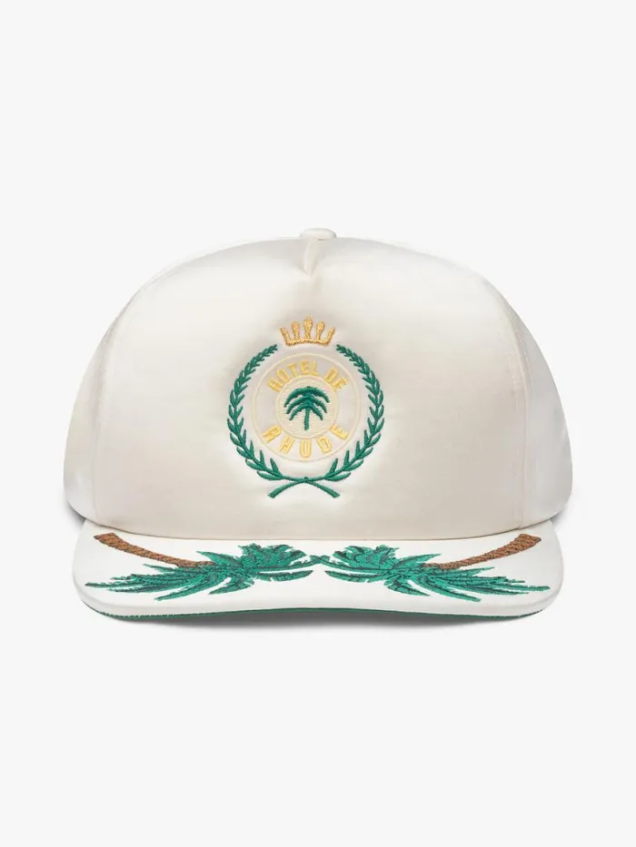 Men Rhude Hats HOTEL DE HAT Creme