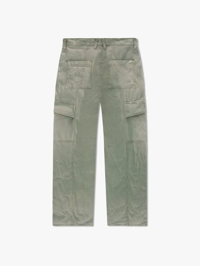 Men Rhude Pants CANVAS CARGO PANT Sage Green