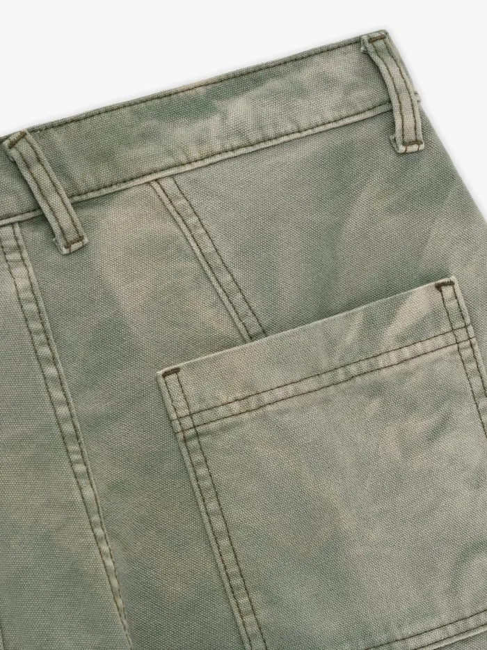 Men Rhude Pants CANVAS CARGO PANT Sage Green