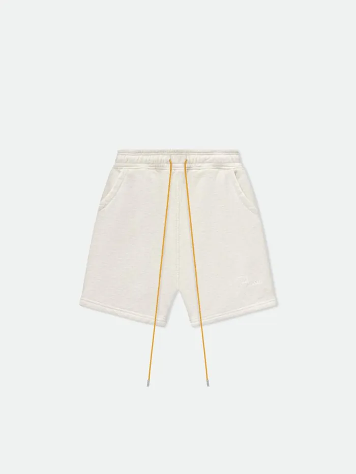 Men Rhude Shorts SWEAT SHORTS Oatmeal