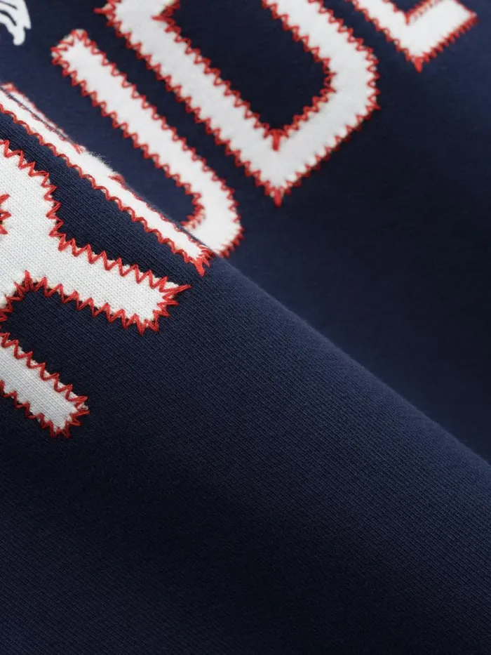 Men Rhude Sweatshirts CHAMONIX CREWNECK NAVY Navy