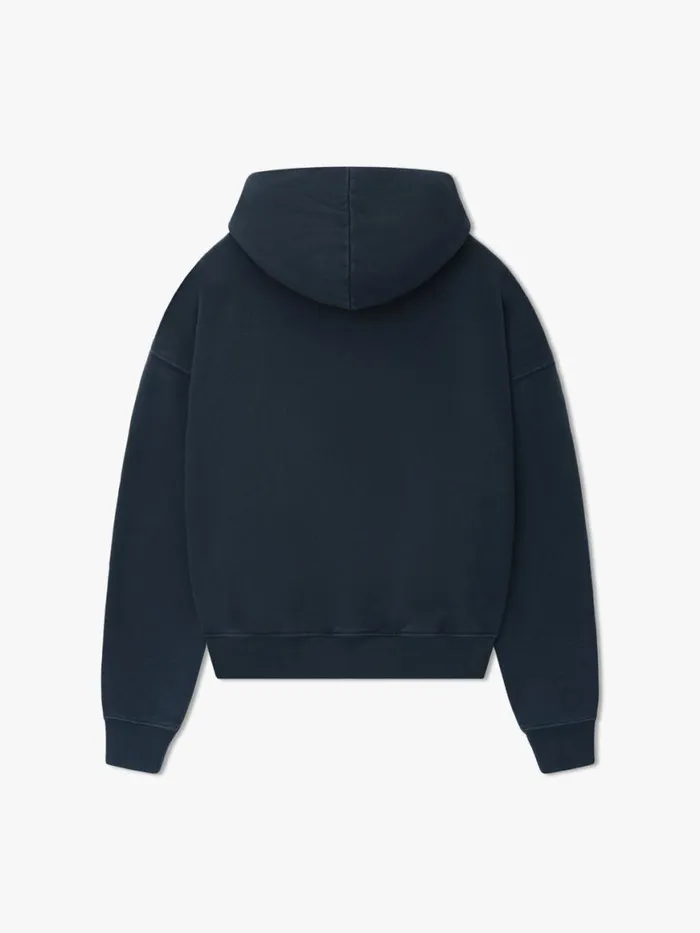 Men Rhude Sweatshirts GENEVE CATAMARAN HOODIE Vtg Black