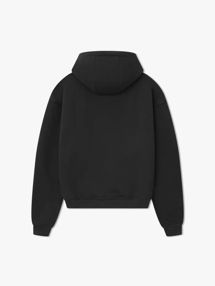 Men Rhude Sweatshirts ST ZIPUP HOODIE Black
