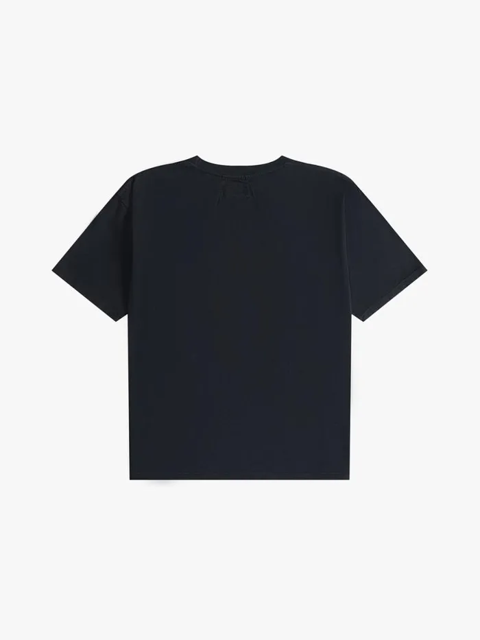 Men Rhude Tees SANTO TEE Vtg Black