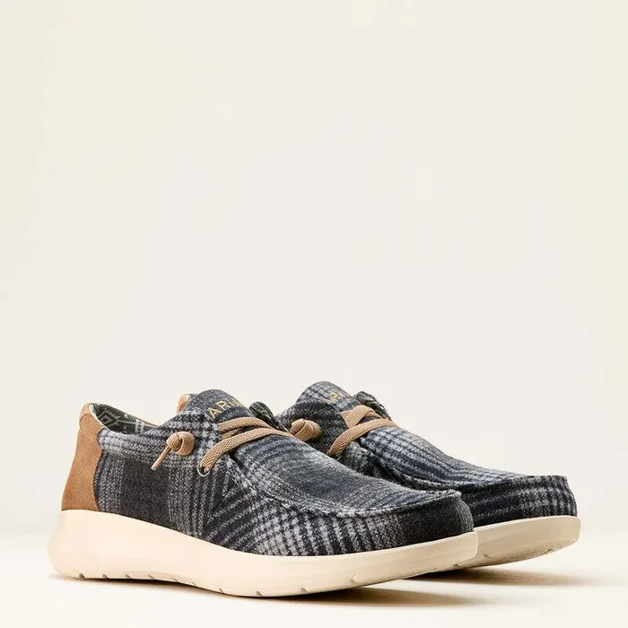 Men Shoes and Sneakers Ariat Hilo Shoe Black and Grey Flannel Men Shoes and Sneakers Ariat Hilo Shoe Black and Grey Flannel