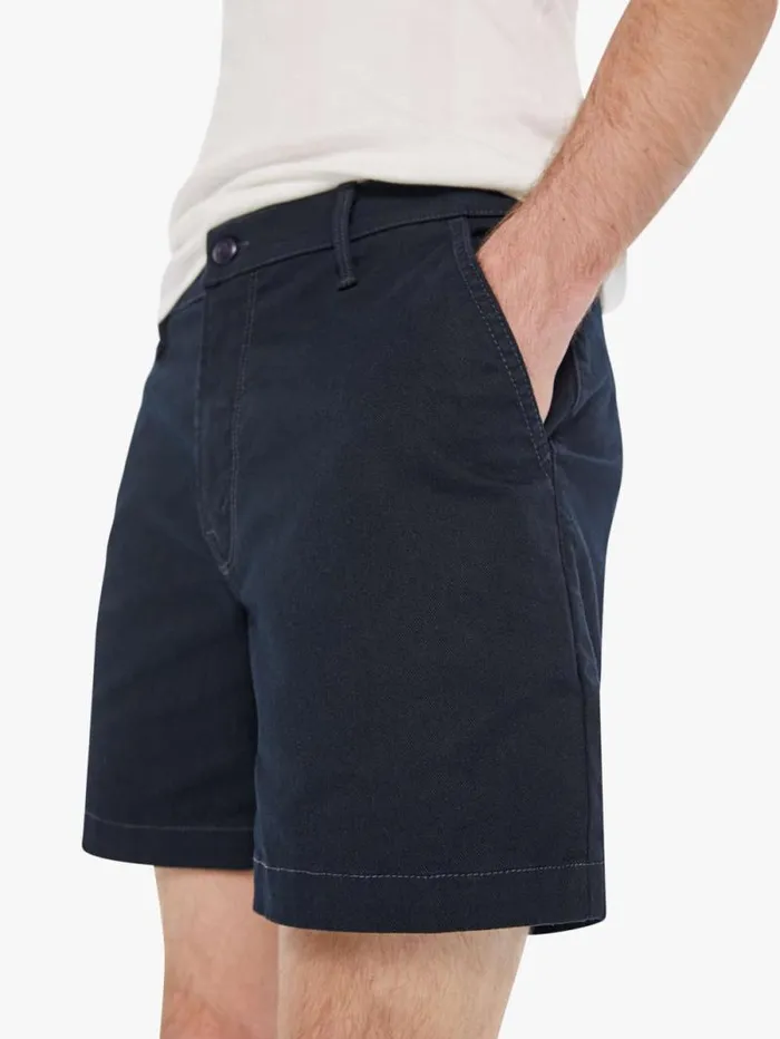 Men Shorts Mother Denim The Big Shot Prep Blue dark