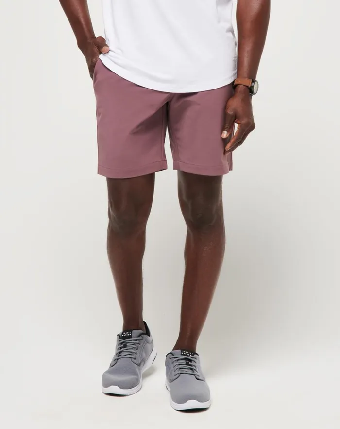 Men Shorts TravisMathew TECH CHINO SHORT 8IN Flint