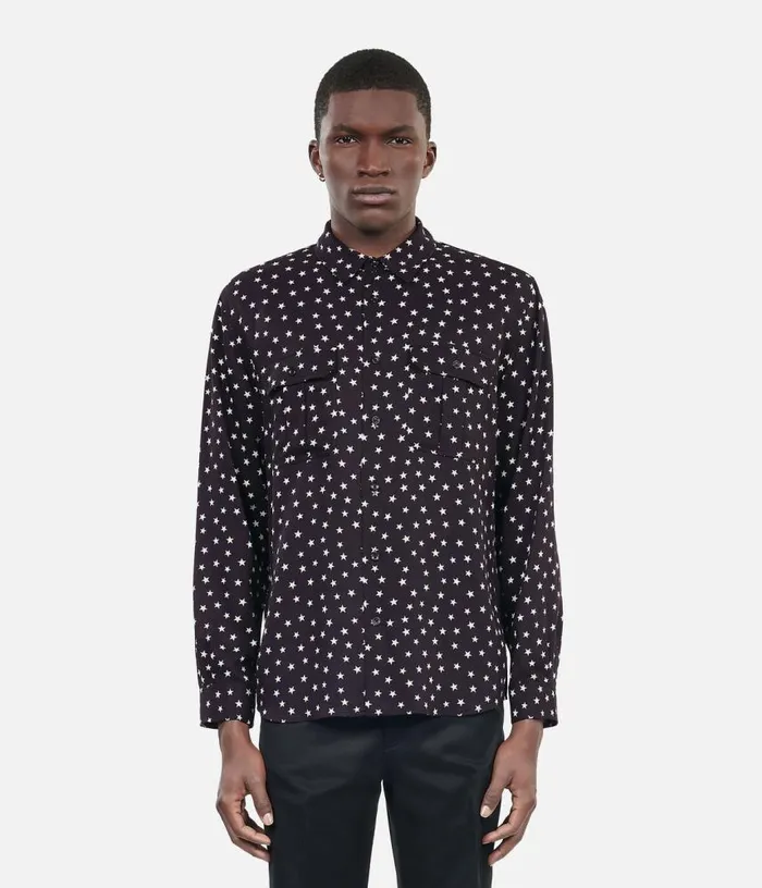 Men Star Printed Shirt THE KOOPLES Shirts