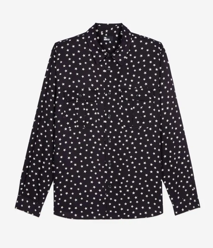 Men Star Printed Shirt THE KOOPLES Shirts