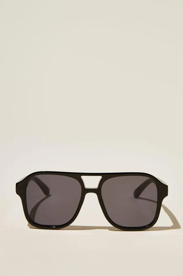 Men Sunglasses Cotton On The Law Sunglasses Blackblack Smoke