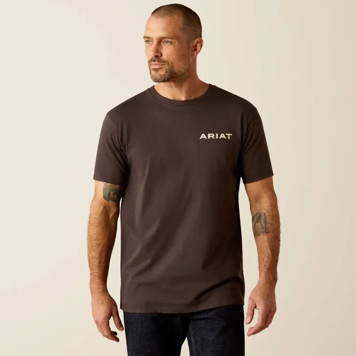Men TShirts and Polos Ariat Ariat Ambush Camo TShirt Vintage Black Men TShirts and Polos Ariat Ariat Ambush Camo TShirt Vintage Black