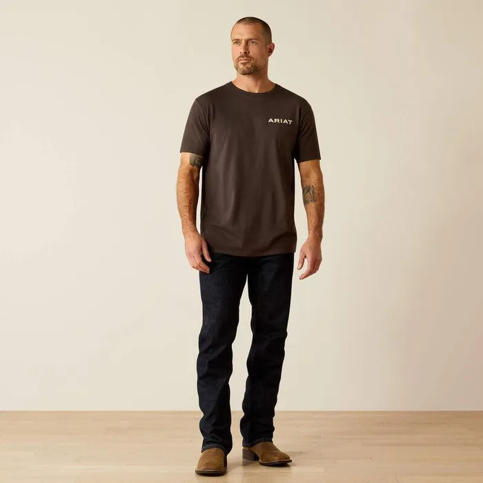 Men TShirts and Polos Ariat Ariat Ambush Camo TShirt Vintage Black Men TShirts and Polos Ariat Ariat Ambush Camo TShirt Vintage Black