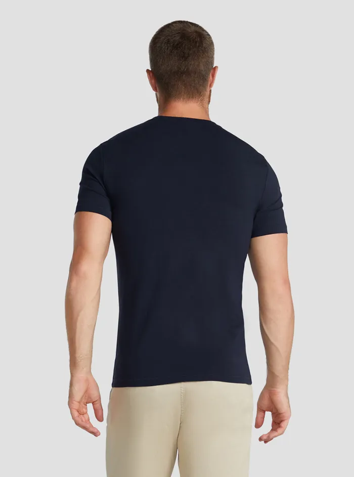 Men Tees and Tanks GUESS Eco Blue Ermak Logo Tshirt Men Tees and Tanks GUESS Eco Blue Ermak Logo Tshirt