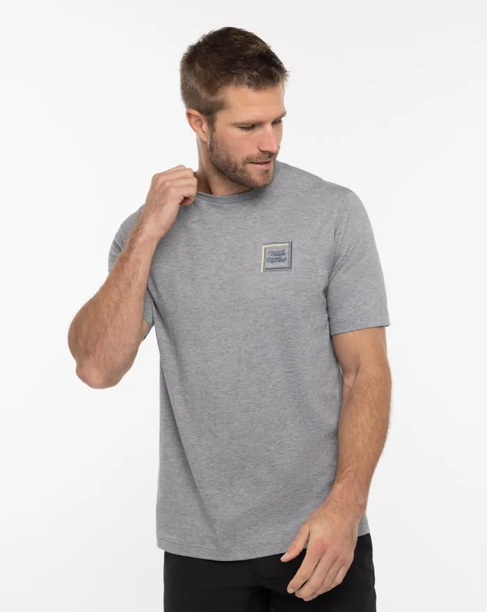 Men Tees TravisMathew RIVIERA MAYA TEE Heather Grey Men Tees TravisMathew RIVIERA MAYA TEE Heather Grey