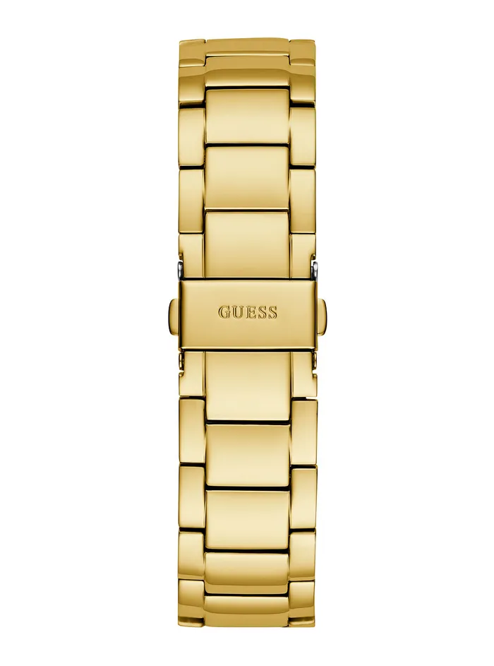 Men Watches GUESS Gold Baron Glitz Watch Men Watches GUESS Gold Baron Glitz Watch
