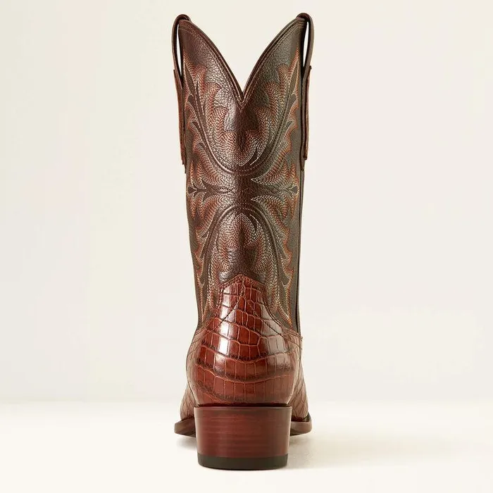 Men Western Boots Ariat Bench Made James Western Boot Whiskey Nile Crocrustic Tobacco Men Western Boots Ariat Bench Made James Western Boot Whiskey Nile Crocrustic Tobacco
