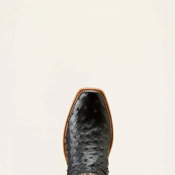 Men Western Boots Ariat Futurity Done Right Cowboy Boot Black Full Quill Ostrichinkwell Men Western Boots Ariat Futurity Done Right Cowboy Boot Black Full Quill Ostrichinkwell