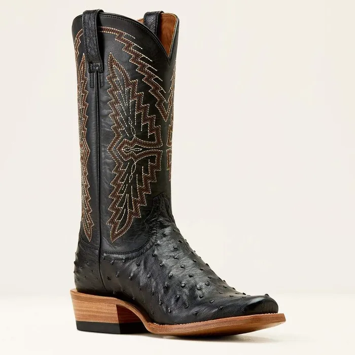 Men Western Boots Ariat Futurity Done Right Cowboy Boot Black Full Quill Ostrichinkwell Men Western Boots Ariat Futurity Done Right Cowboy Boot Black Full Quill Ostrichinkwell