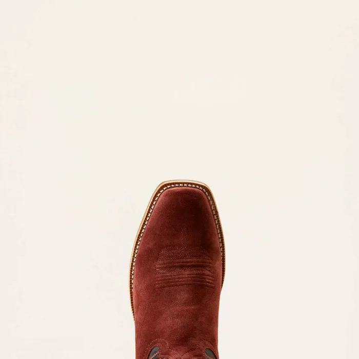 Men Western Boots Ariat Futurity Time Cowboy Boot Mahogany Roughoutblack Men Western Boots Ariat Futurity Time Cowboy Boot Mahogany Roughoutblack
