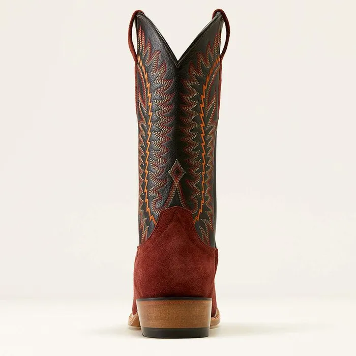 Men Western Boots Ariat Futurity Time Cowboy Boot Mahogany Roughoutblack Men Western Boots Ariat Futurity Time Cowboy Boot Mahogany Roughoutblack