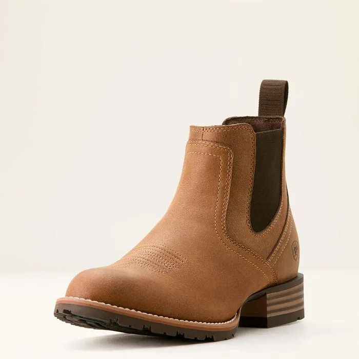 Men Western Boots Ariat Hybrid Low Boy Round Toe Western Boot Desert Brown