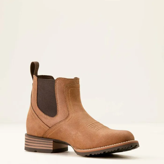 Men Western Boots Ariat Hybrid Low Boy Round Toe Western Boot Desert Brown