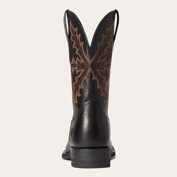 Men Western Boots Ariat Qualifier Western Boot Night Sky Men Western Boots Ariat Qualifier Western Boot Night Sky
