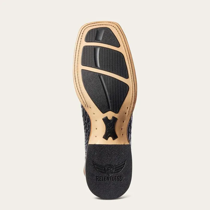 Men Western Boots Ariat Relentless Winner039s Circle Western Boot Black Caiman Belly Men Western Boots Ariat Relentless Winner039s Circle Western Boot Black Caiman Belly