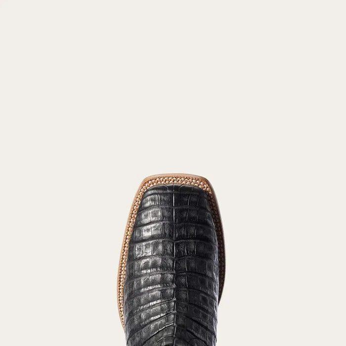Men Western Boots Ariat Relentless Winner039s Circle Western Boot Black Caiman Belly Men Western Boots Ariat Relentless Winner039s Circle Western Boot Black Caiman Belly