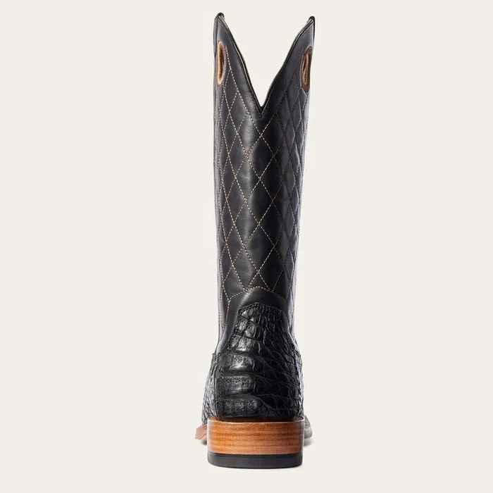 Men Western Boots Ariat Relentless Winner039s Circle Western Boot Black Caiman Belly Men Western Boots Ariat Relentless Winner039s Circle Western Boot Black Caiman Belly