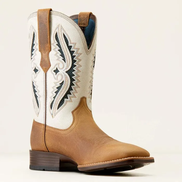 Men Western Boots Ariat Rowder VentTEK 360deg Cowboy Boot Marbled Tanwhite Men Western Boots Ariat Rowder VentTEK 360deg Cowboy Boot Marbled Tanwhite