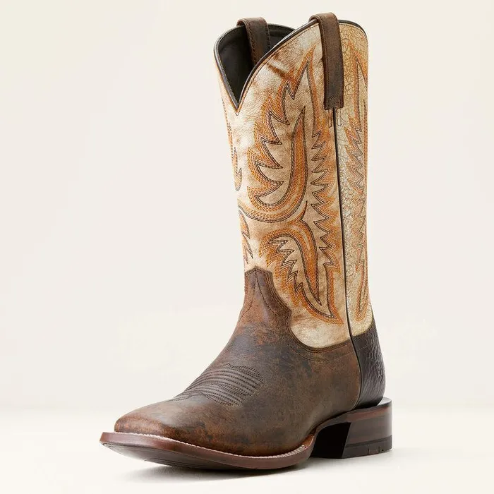 Men Western Boots Ariat Tanglewood Cowboy Boot Maplewarm Stone