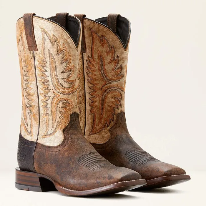 Men Western Boots Ariat Tanglewood Cowboy Boot Maplewarm Stone Men Western Boots Ariat Tanglewood Cowboy Boot Maplewarm Stone