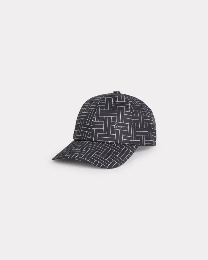 MenWomen 039KENZO Weave039 Cap Black Kenzo Caps And Hats