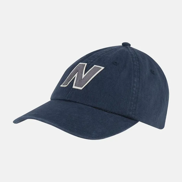 MenWomen 6 Panel Block N Snapback Nb Navy New Balance Hats