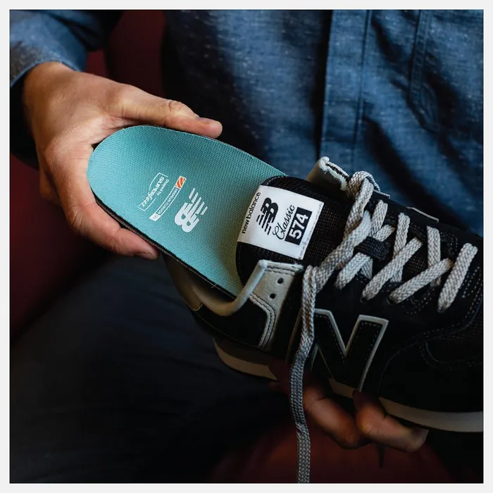 MenWomen Casual Premium Cushion CFX Insole Grey New Balance Insoles MenWomen Casual Premium Cushion CFX Insole Grey New Balance Insoles