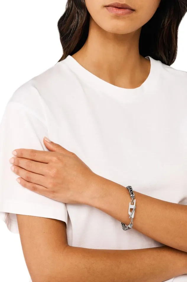 MenWomen Diesel Jewelry DX1540040 Silver MenWomen Diesel Jewelry DX1540040 Silver