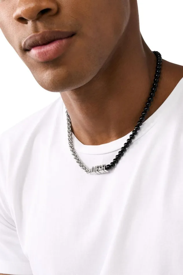 MenWomen Diesel Jewelry DX1543040 JEWEL Silverblack MenWomen Diesel Jewelry DX1543040 JEWEL Silverblack