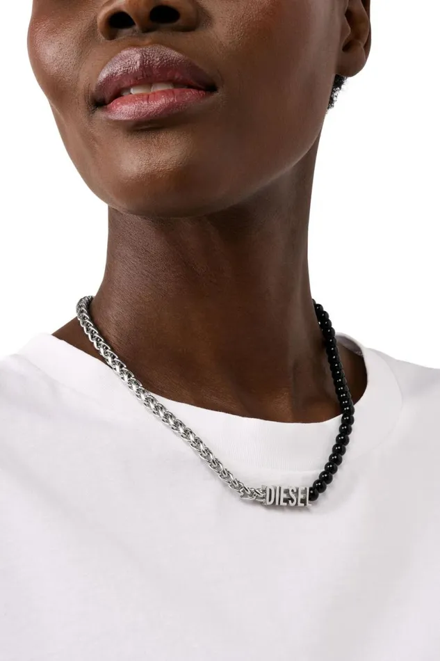MenWomen Diesel Jewelry DX1543040 JEWEL Silverblack MenWomen Diesel Jewelry DX1543040 JEWEL Silverblack