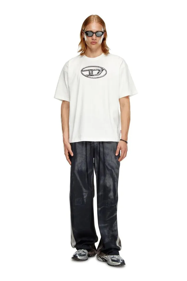 MenWomen Diesel TShirts and Polos TBOXTQ22 White