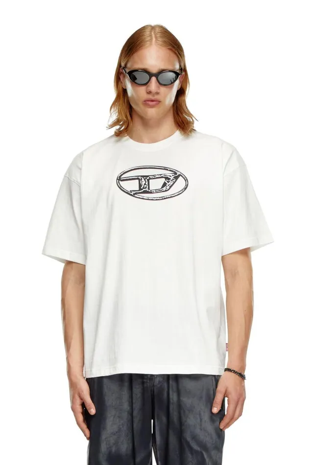 MenWomen Diesel TShirts and Polos TBOXTQ22 White MenWomen Diesel TShirts and Polos TBOXTQ22 White