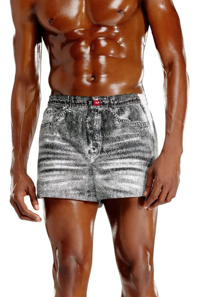 MenWomen Diesel Underwear TROMPEBOXERS Dark Grey MenWomen Diesel Underwear TROMPEBOXERS Dark Grey