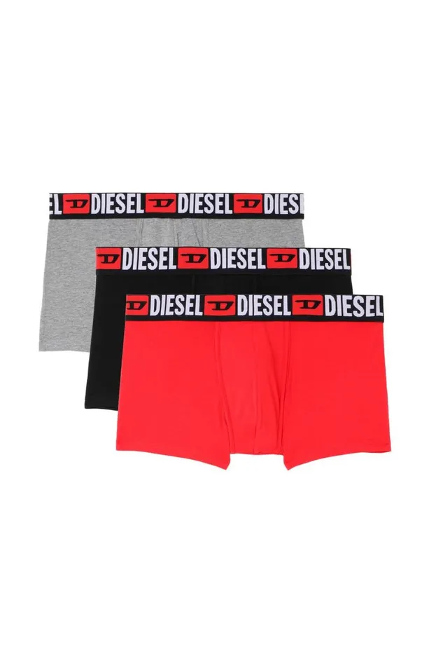 MenWomen Diesel Underwear UMBXDAMIENTHREEPACK Redgrey MenWomen Diesel Underwear UMBXDAMIENTHREEPACK Redgrey