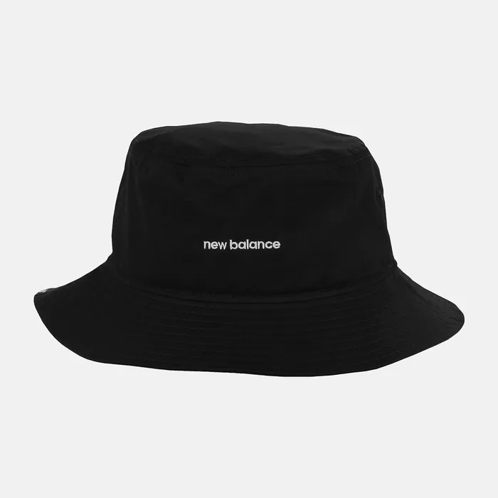 MenWomen NB Bucket Hat Black New Balance Hats
